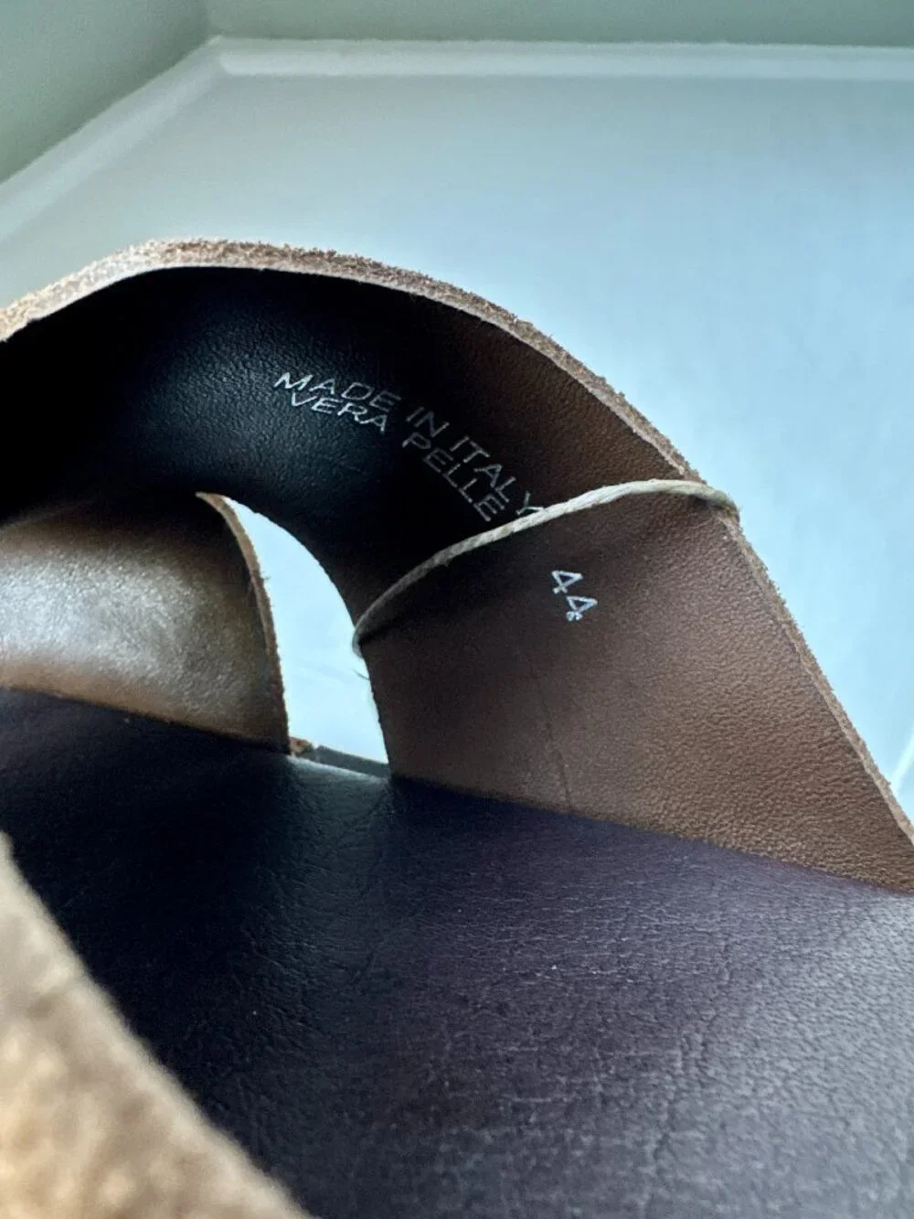 Astorflex Haichflex Sandal / Stone Suede / 44